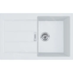 Franke Sirius 2.0 - Tectonite Spoelbak S2D 611-78, 780x500 Mm, Wit 143.0613.581