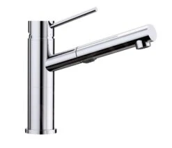 Blanco Alta S - Keukenkraan Met Uittrekbare Vuistdouche, Chroom 518407