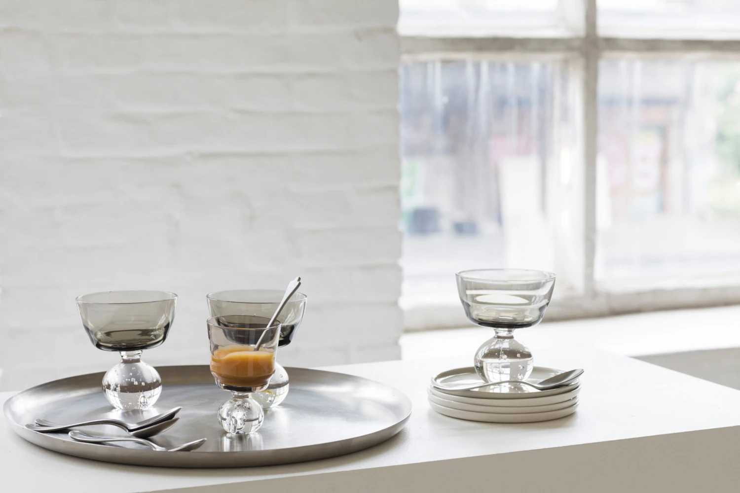 Serax Eternal Snow Stem Glas M Ø9,2 Cm 2 Serax Eternal Snow Stem Glas M Ø9,2 Cm - Afbeelding 2