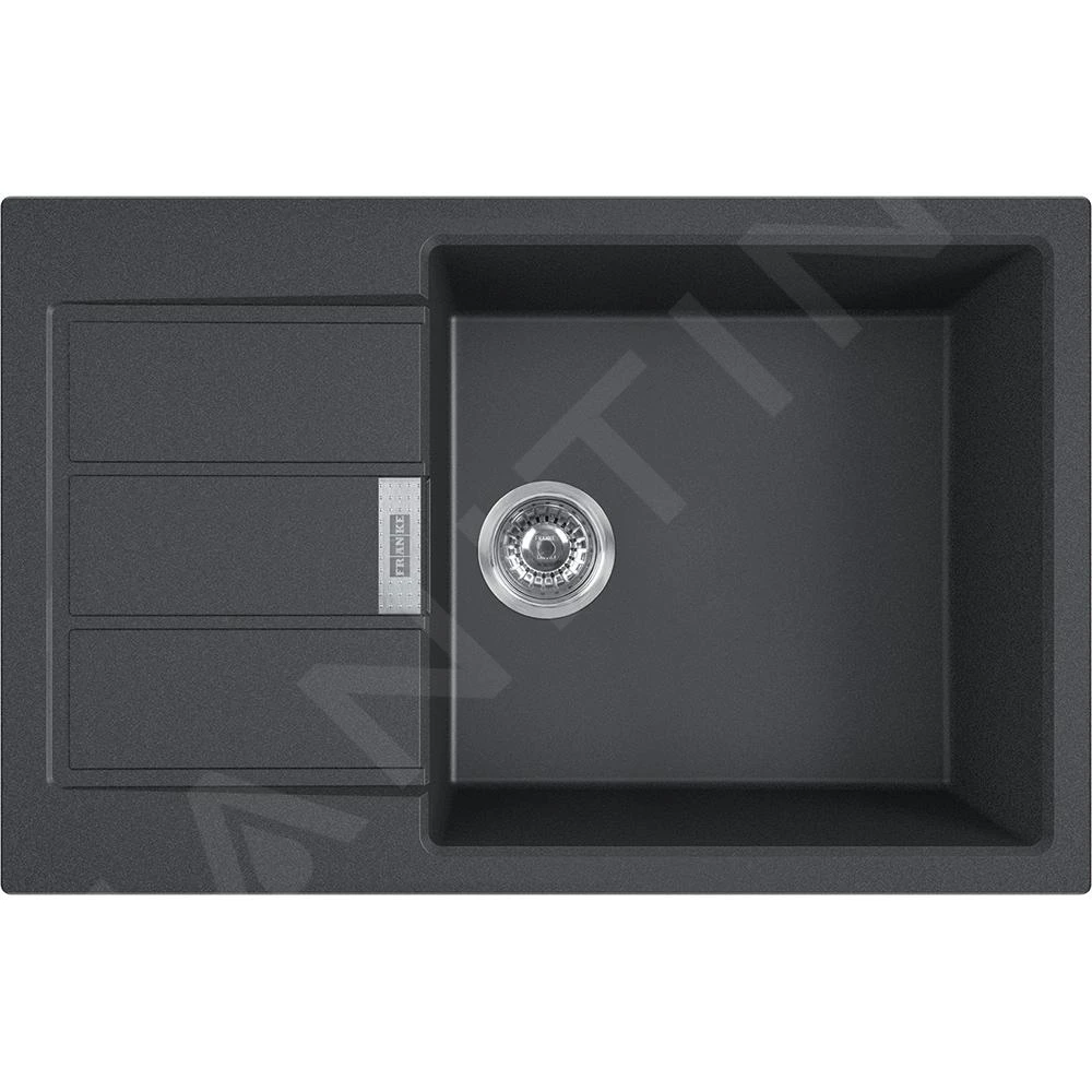 Franke Sets - Set T90, Tectonite Spoelbak S2D 611-78 XL, Zwart + Keukenkraan FP 9000.099, Onyx NEW 143.0618.752 3 Franke Sets - Set T90, Tectonite Spoelbak S2D 611-78 XL, Zwart + Keukenkraan FP 9000.099, Onyx NEW 143.0618.752 - Afbeelding 3