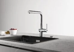 Franke Active New - Keukenkraan FN 6110.031, Met Uittrekbare Handdouche, Chroom 115.0653.379 -Keukenartikelen Serie Winkel 8e748b0a8e90c8807fcdcb92