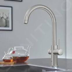 Grohe Red - Duo Kokendwaterkraan Met Filterset, Boiler L, Supersteel 30079DC1 -Keukenartikelen Serie Winkel 9ecfac1572aa52215047630f