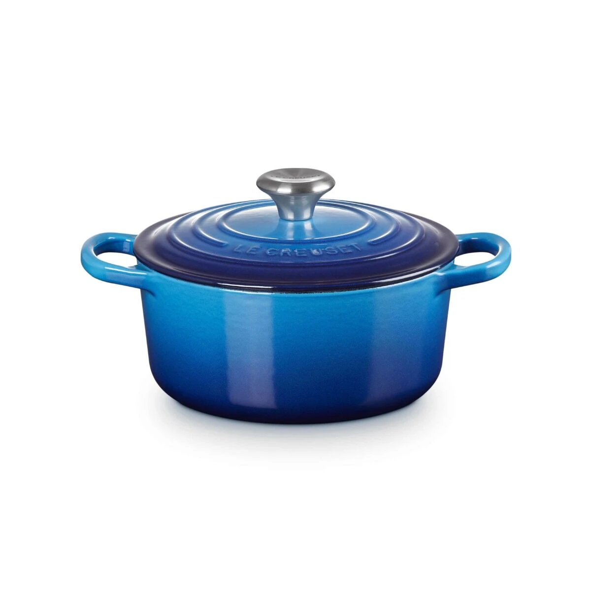 Le Creuset Signature Braadpan 6,7 Liter ø 28 Cm Gietijzer Azure 2 Le Creuset Signature Braadpan 6,7 Liter ø 28 Cm Gietijzer Azure - Afbeelding 2